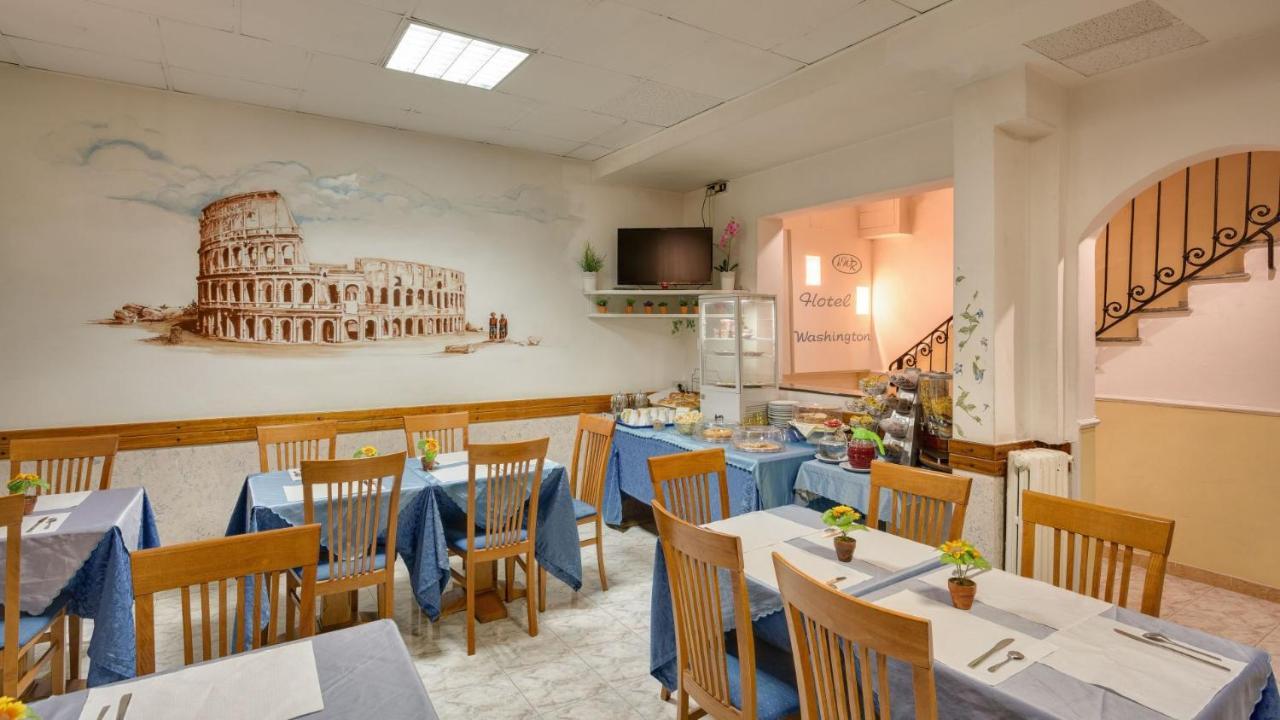 Hotel Washington روما المظهر الخارجي الصورة